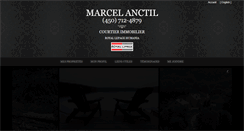 Desktop Screenshot of marcelanctil.com