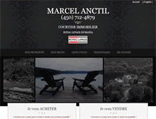 Tablet Screenshot of marcelanctil.com